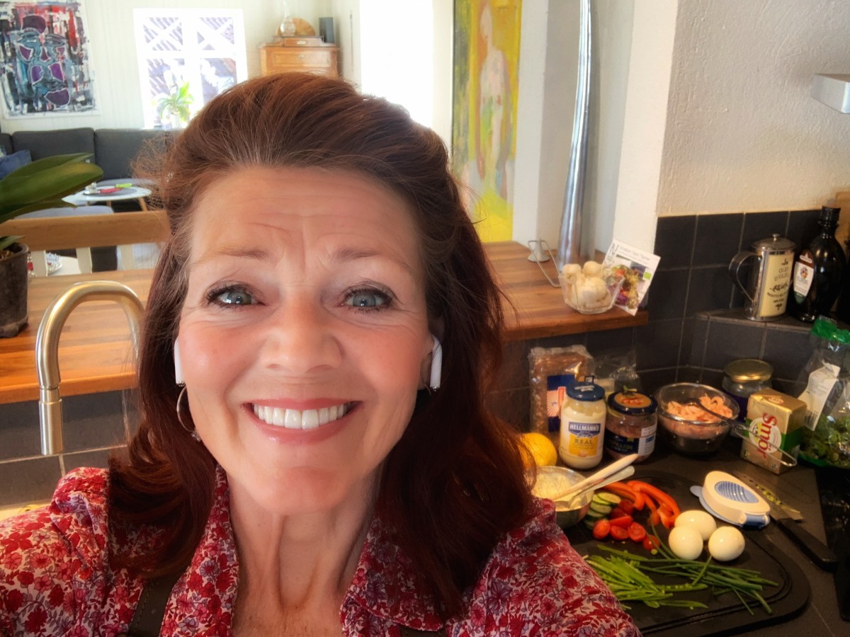 Lyxig räkmacka med brynt&nbsp;smör